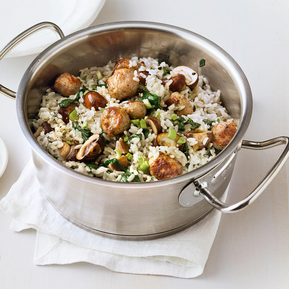 Reistopf mit Salsiccia Rezept | Küchengötter Reistopf mit Salsiccia Rezept | Küchengötter