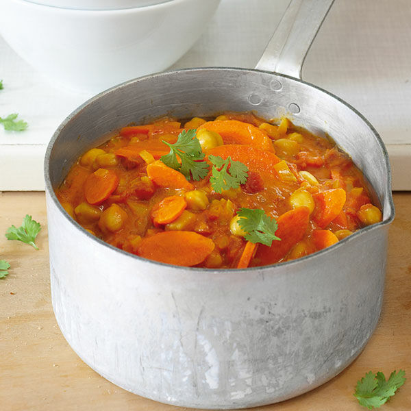 Tomaten-Kichererbsen-Curry Rezept | Küchengötter