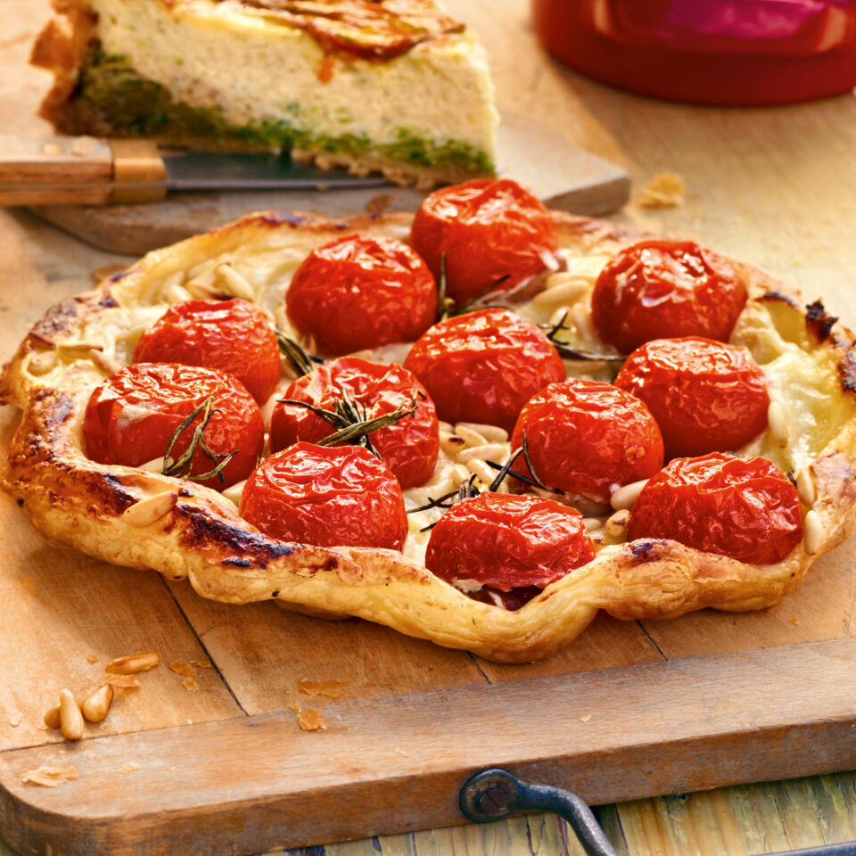 Tomatentarte Rezept | Küchengötter Tomatentarte Rezept | Küchengötter