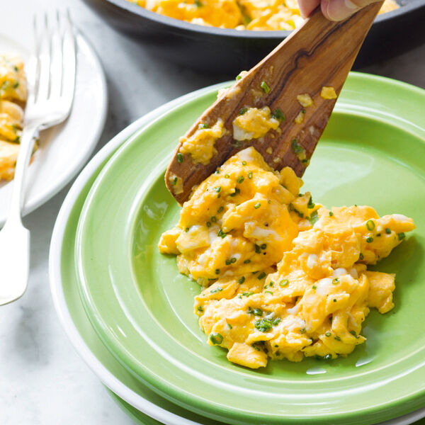 Rührei mit Schnittlauch