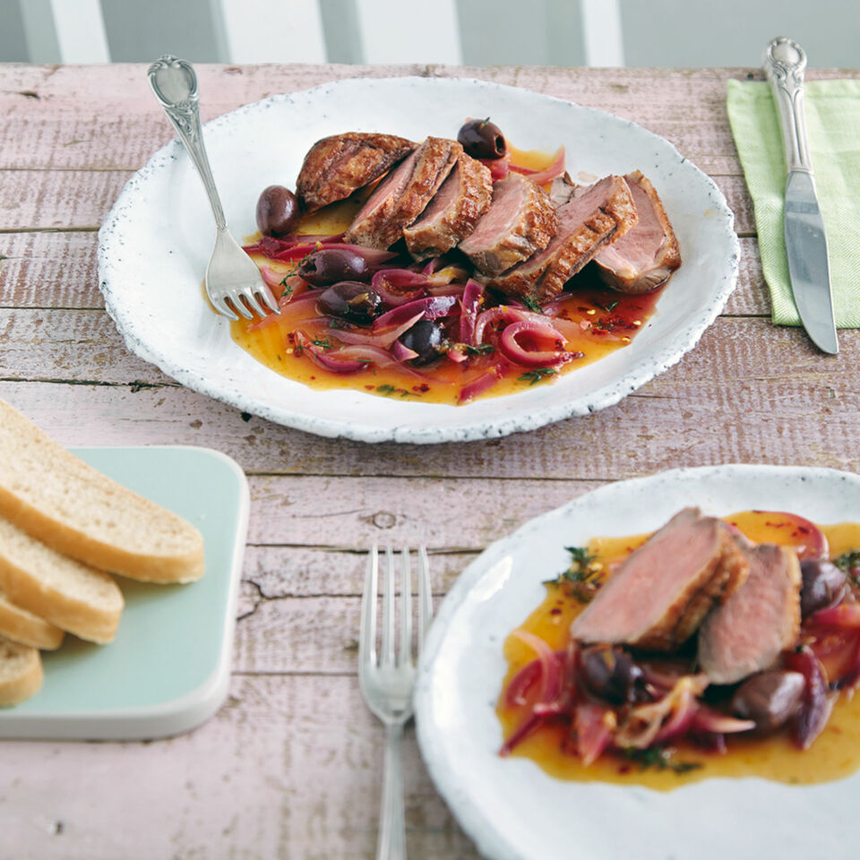 Entenbrust mit Orangensauce Rezept | schnell | Küchengötter Entenbrust mit Orangensauce Rezept | schnell | Küchengötter