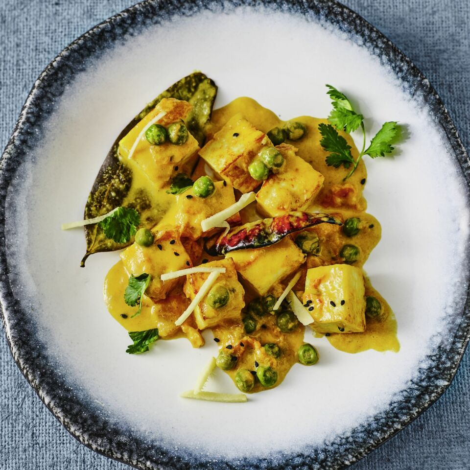 Paneer mit Ingwer und Kokos Rezept | Küchengötter