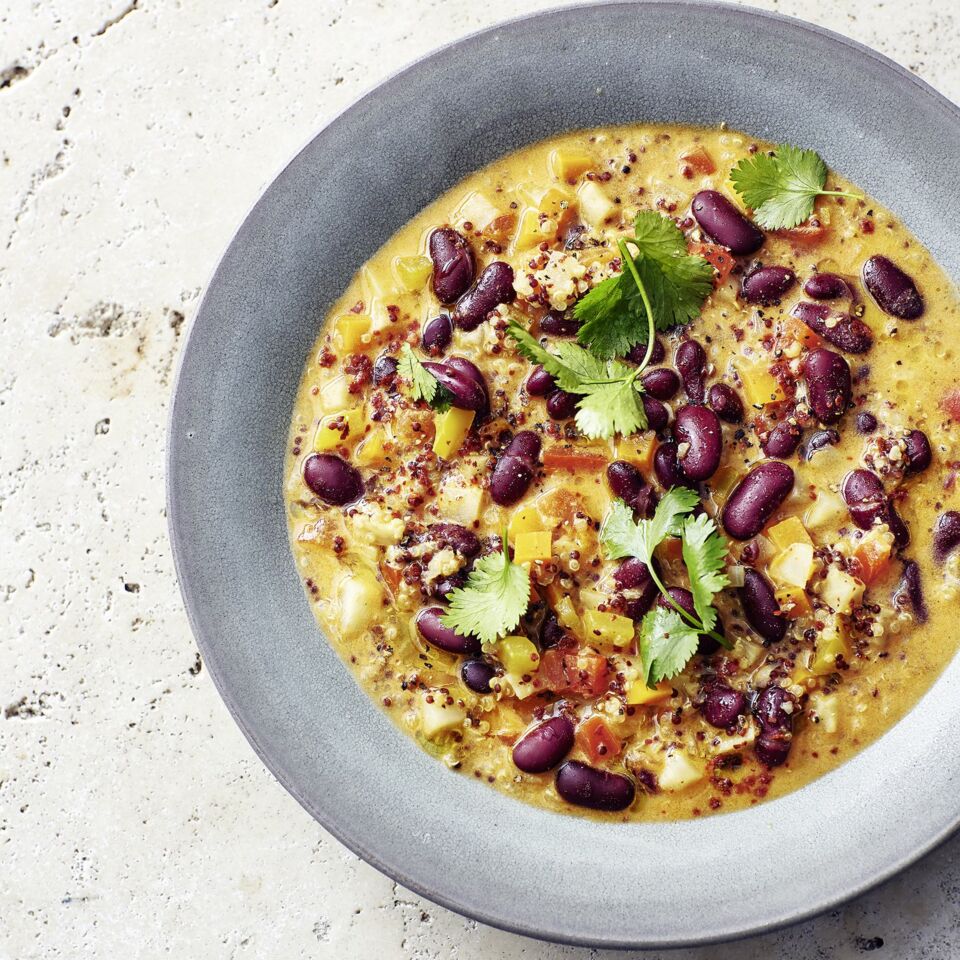 One-Pot-Quinoa mit Bohnen Rezept | Küchengötter