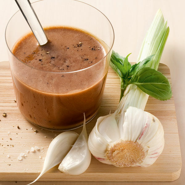 Knoblauch-Balsamico-Dressing Rezept | Küchengötter Knoblauch-Balsamico-Dressing Rezept | Küchengötter