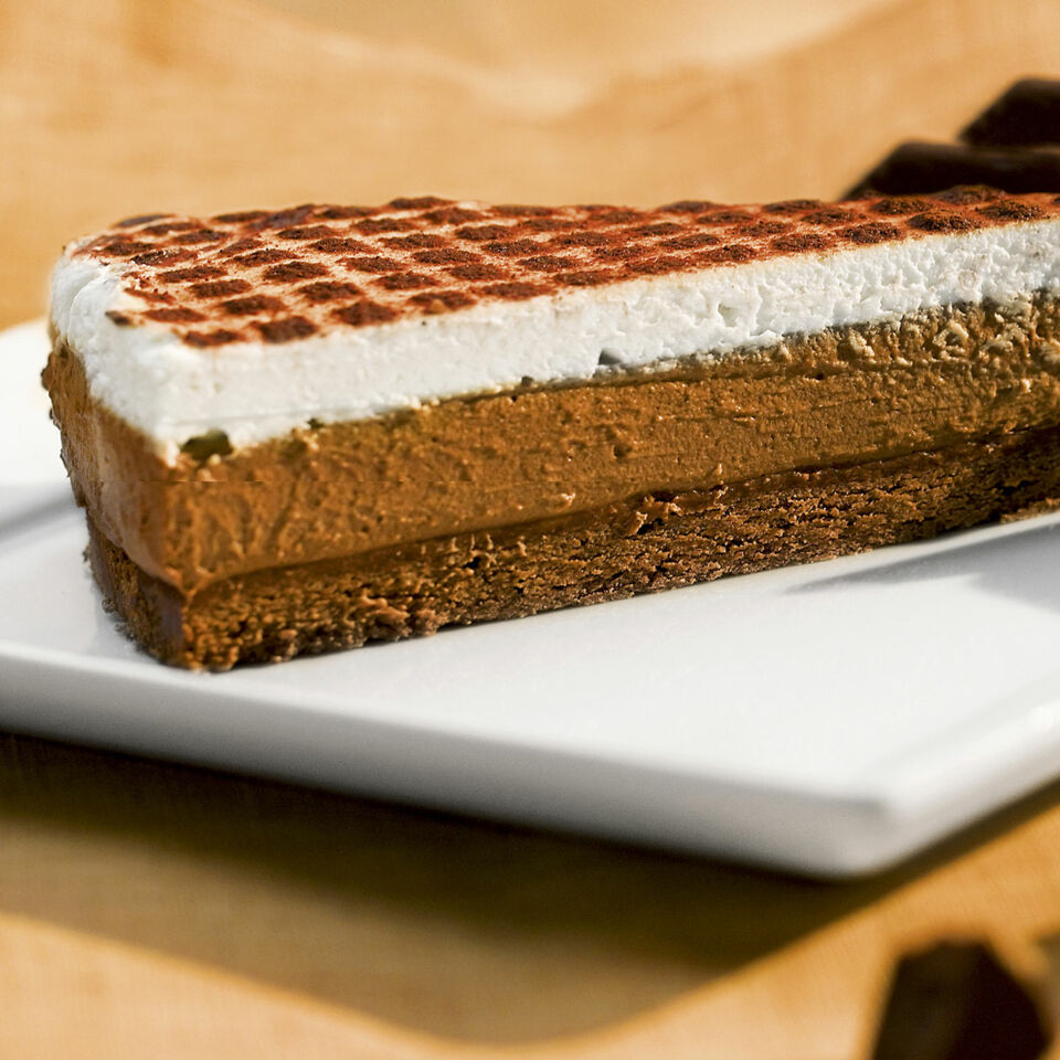 Flache Schokomousse-Torte Rezept | Küchengötter Flache Schokomousse-Torte Rezept | Küchengötter