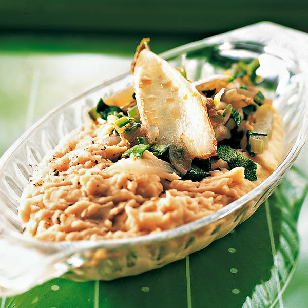 Bohnenpüree mit Gemüse | Küchengötter