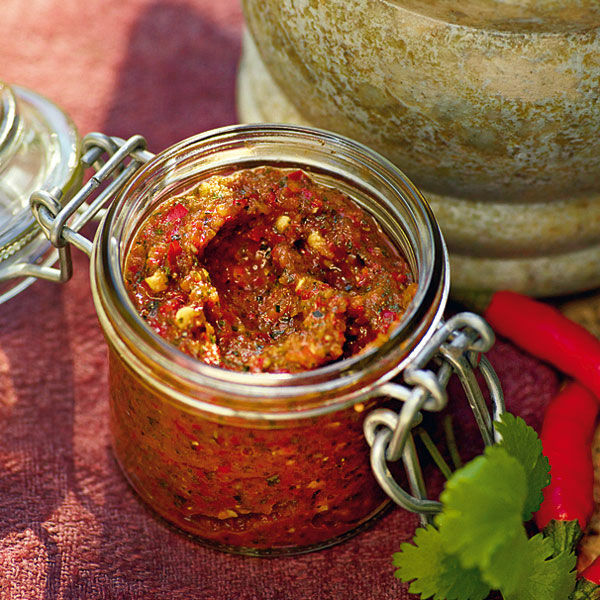 Rote Garten-Currypaste