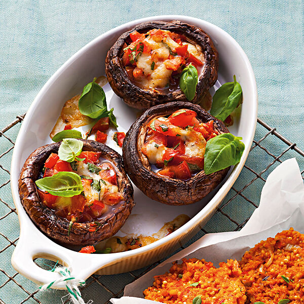 Gefullte Champignons Rezept Diabetiker Geeignet Kuchengotter Gefüllte Champignons Mit Gemüse