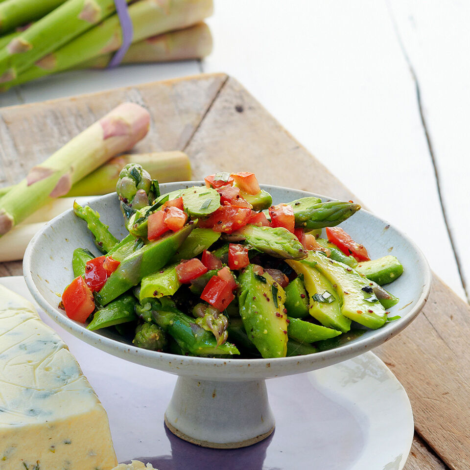 Avocado-Spargel-Salat Rezept | Küchengötter