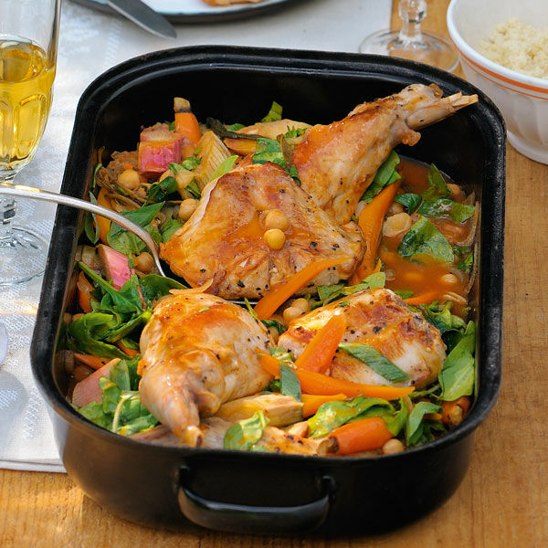 Geschmortes Kaninchen mit Bärlauch & Spinat Rezept | Küchengötter Geschmortes Kaninchen mit Bärlauch & Spinat Rezept | Küchengötter