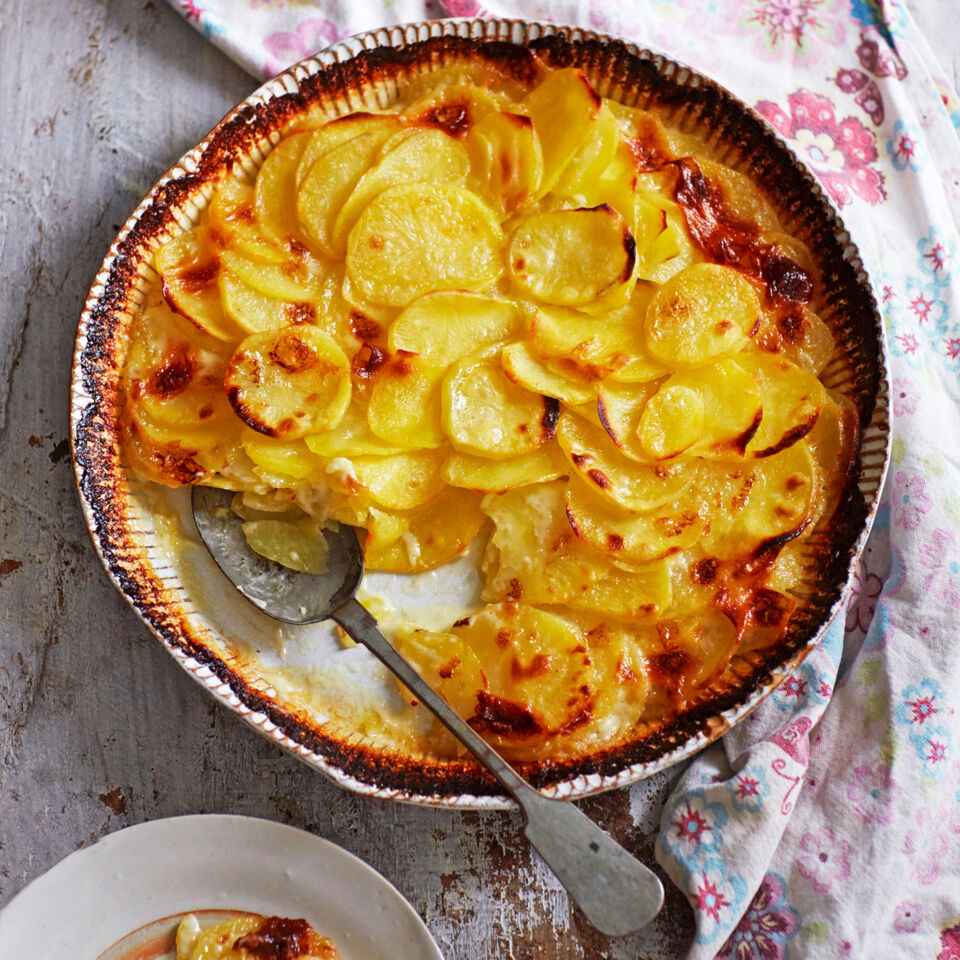 Kartoffelgratin für Zwei Rezept | Küchengötter Kartoffelgratin für Zwei Rezept | Küchengötter