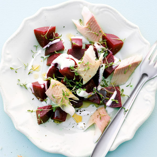 Rote Bete Salat Mit RäUcherforelle Und Apfel - Rezepte Suchen Rote Bete Salat Mit RäUcherforelle Und Apfel - Rezepte Suchen