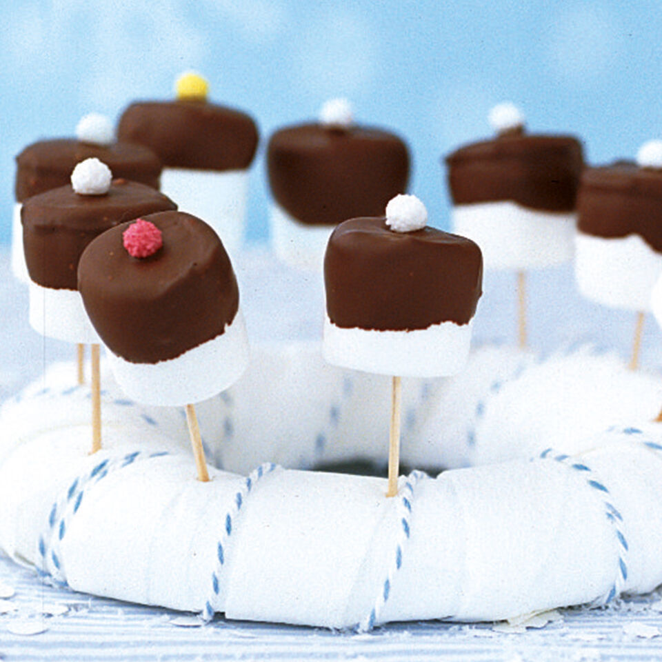 Marshmallows Mit Pudelmutze Rezept Kuchengotter
