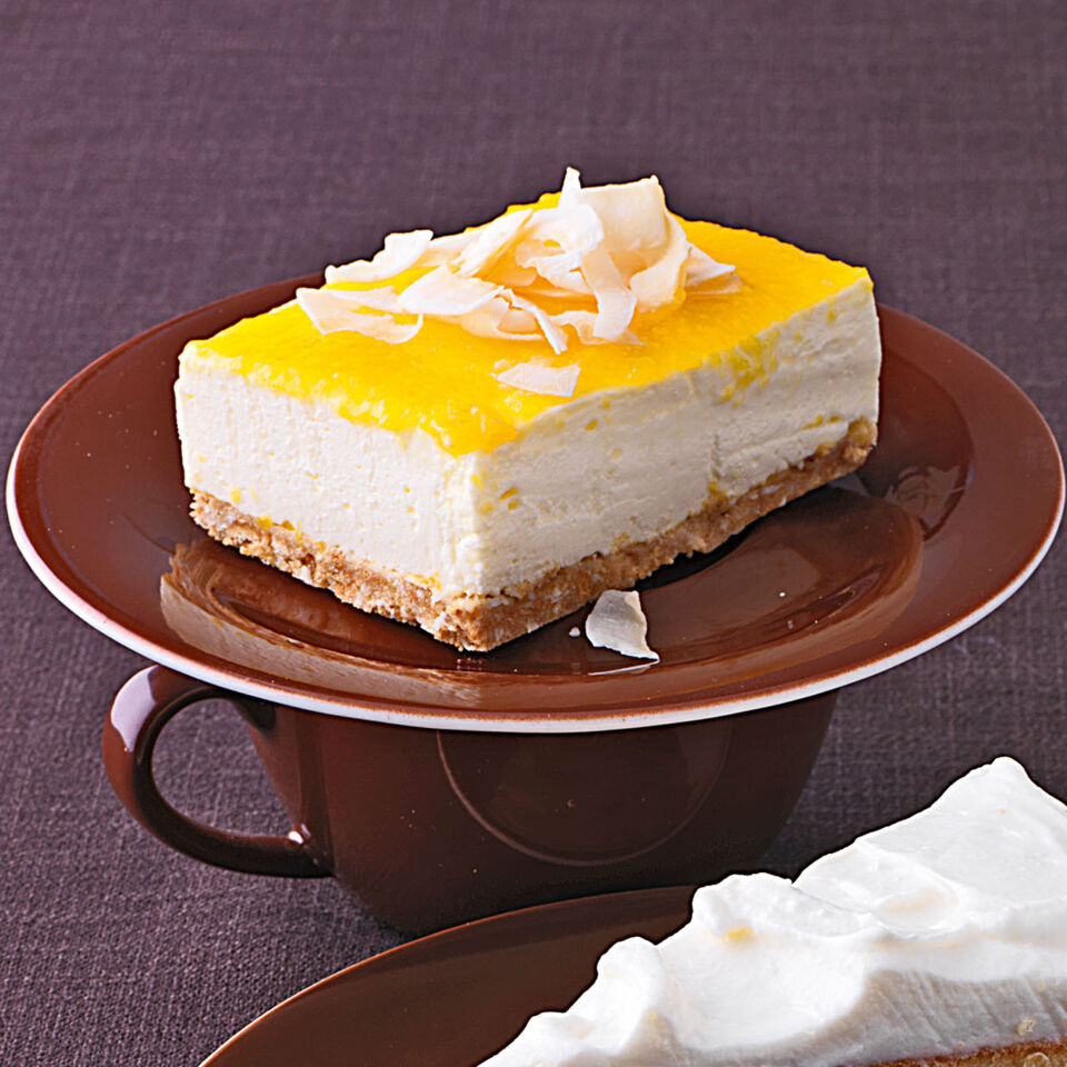 Kokos-Creme-Schnitten Rezept | Küchengötter Kokos-Creme-Schnitten Rezept | Küchengötter