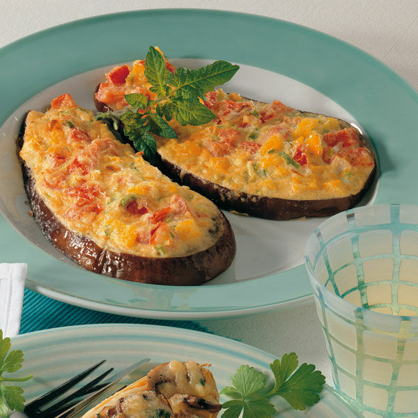 Gratinierte Auberginen mit Käse Rezept | Küchengötter Gratinierte Auberginen mit Käse Rezept | Küchengötter