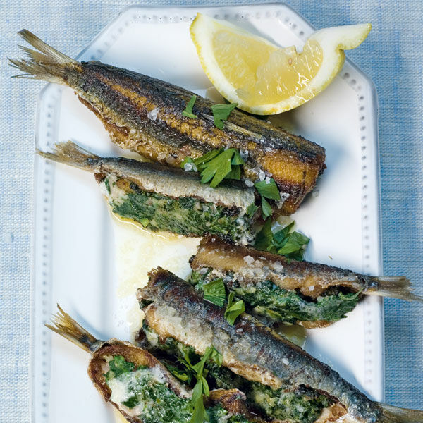 Italienisch gefüllte Sardinen Rezept | Küchengötter