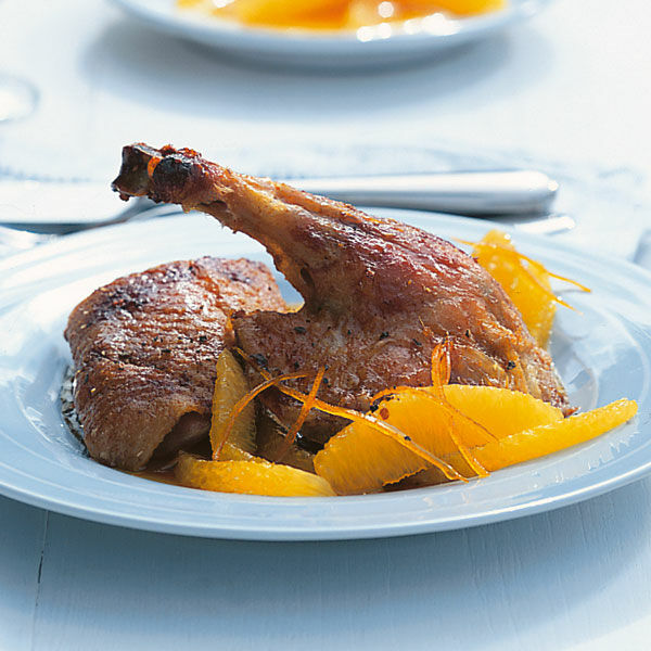 Italienische Ente mit Orangen Rezept | Küchengötter