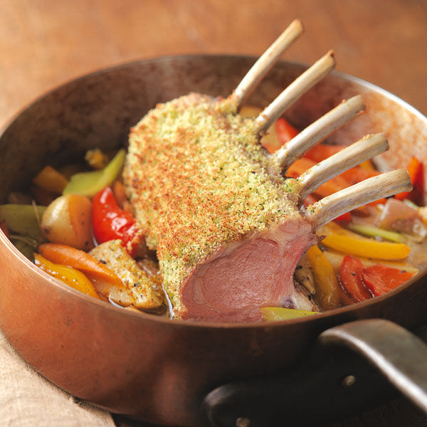 Gratiniertes Lammkarree