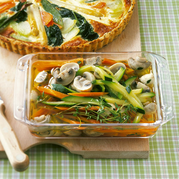 Mediterran mariniertes Gemüse Rezept | Küchengötter Mediterran mariniertes Gemüse Rezept | Küchengötter