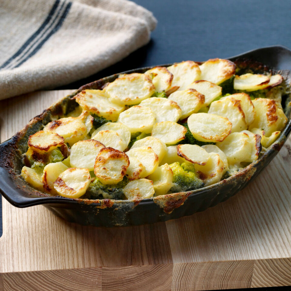 Kartoffel-Brokkoli-Gratin Rezept | Küchengötter