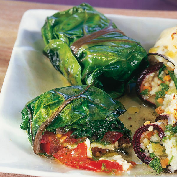 Mangold-Schafkäse-Päckchen Rezept | Küchengötter