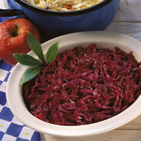 Apfelrotkohl Bild
