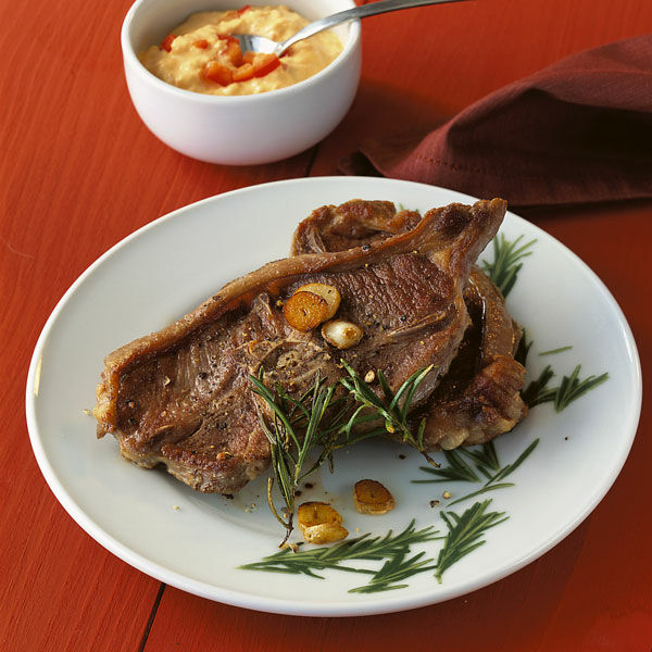 Lammkoteletts mit Paprikaquark Rezept | Küchengötter Lammkoteletts mit Paprikaquark Rezept | Küchengötter