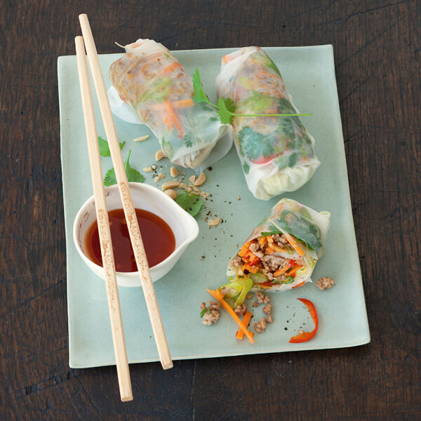 Frische vietnamesische Frühlingsrollen Rezept | Küchengötter Frische vietnamesische Frühlingsrollen Rezept | Küchengötter