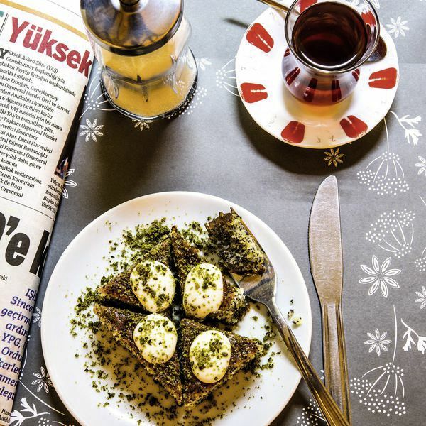 Griesskuchen mit Mohn – türkische Meze Rezept | Küchengötter