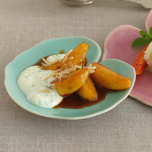 Karamellisierte Apfelspalten Rezept | Küchengötter Karamellisierte Apfelspalten Rezept | Küchengötter