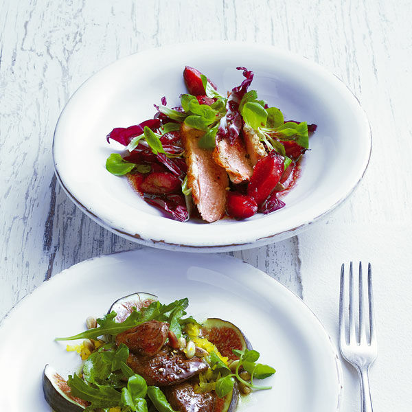 Zwetschgen-Entenbrust-Salat Rezept | Küchengötter