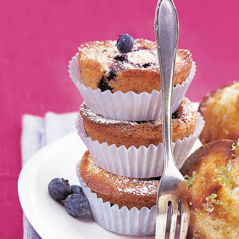 Joghurt-Heidelbeer-Muffins Rezept | Küchengötter Joghurt-Heidelbeer-Muffins Rezept | Küchengötter