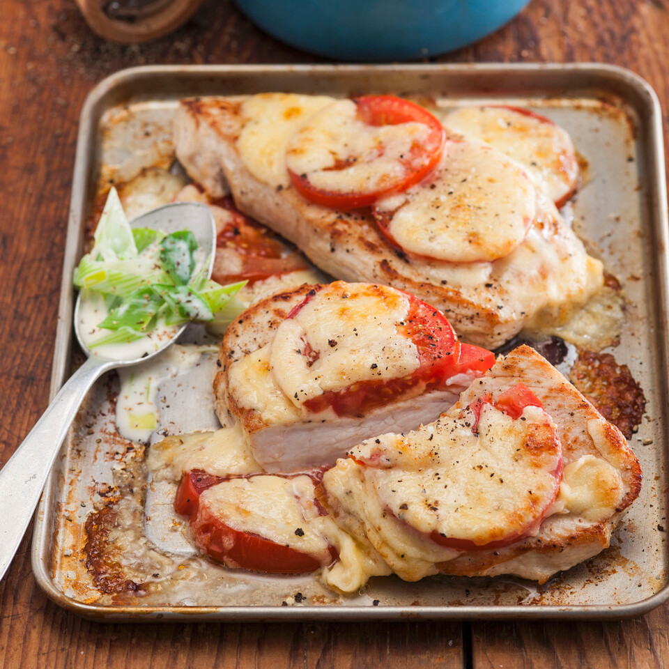 Gratinierte Putensteaks Rezept (Low Carb) | Küchengötter Gratinierte Putensteaks Rezept (Low Carb) | Küchengötter