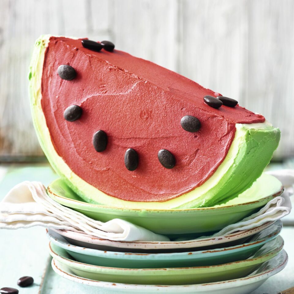 Buttercremetorte Ein Stuckchen Melone Bitte