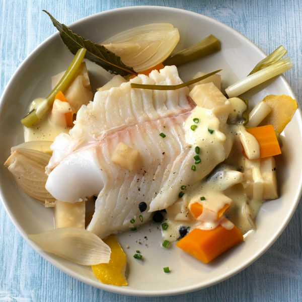 Gekochter Schellfisch mit Senfsauce Rezept | Küchengötter Gekochter Schellfisch mit Senfsauce Rezept | Küchengötter