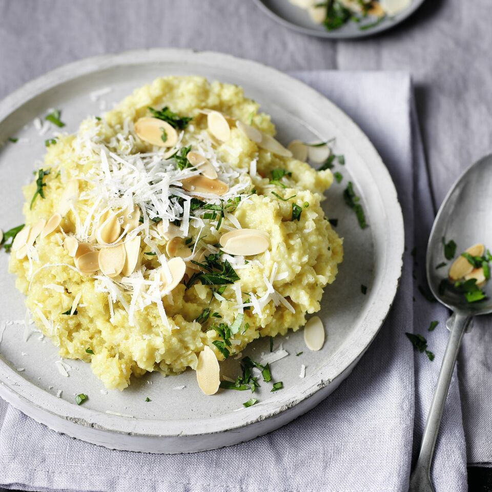 Cremiger Keto Blumenkohl-Risotto | Küchengötter Cremiger Keto Blumenkohl-Risotto | Küchengötter