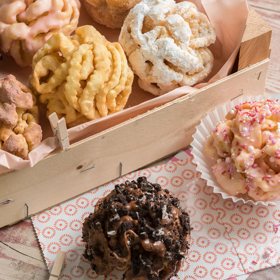 Fränkische Schneeballen