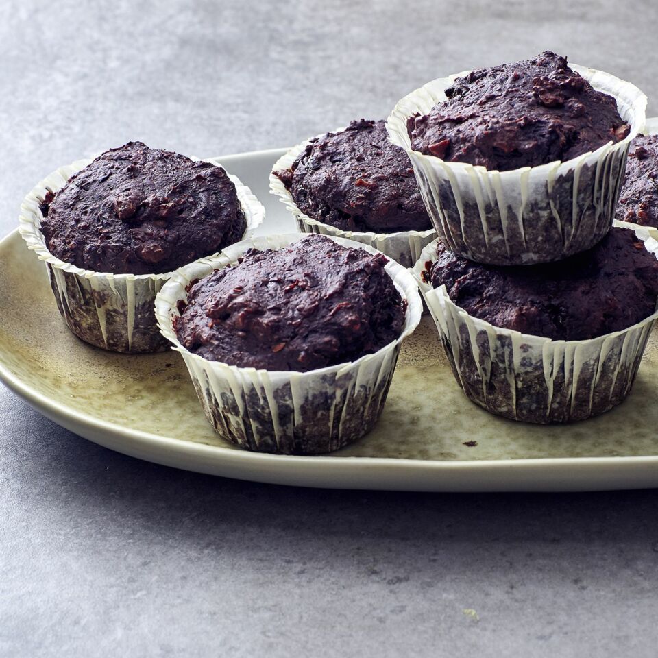 Schokomuffins mit Roter Bete Rezept | Küchengötter
