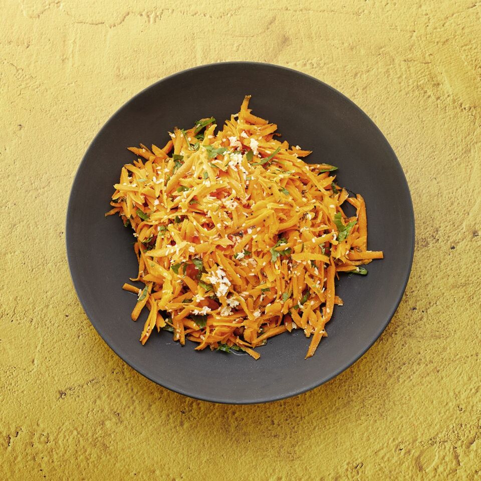 Indischer Möhren-Salat Rezept | Küchengötter Indischer Möhren-Salat Rezept | Küchengötter