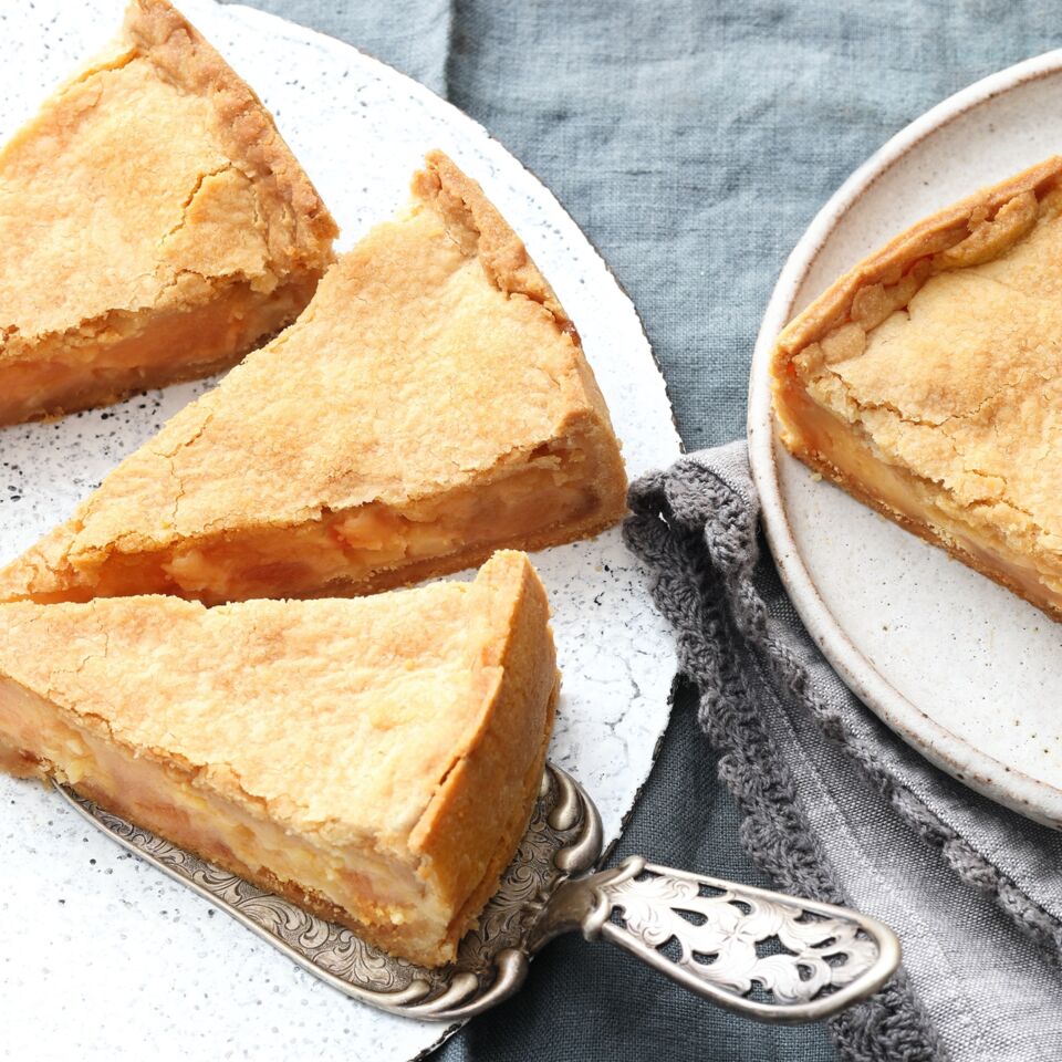 Gedeckter Apfelkuchen Rezept - wie von Oma | Küchengötter