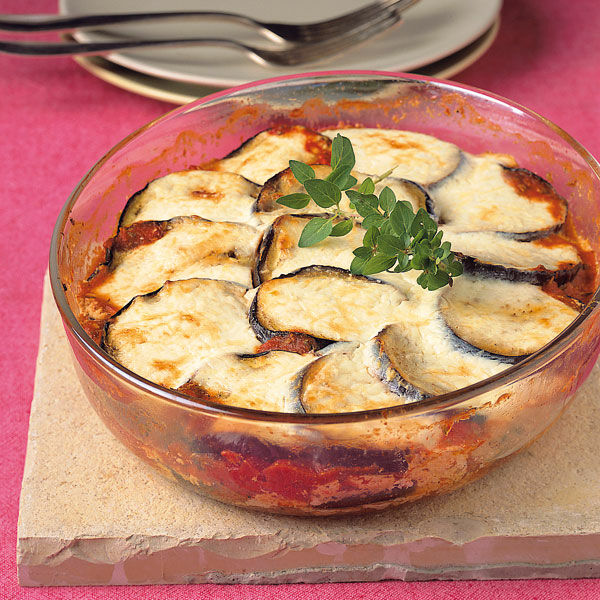 Auberginenauflauf mit Ricotta Rezept | Küchengötter Auberginenauflauf mit Ricotta Rezept | Küchengötter