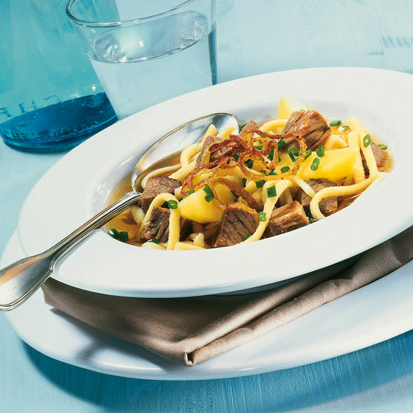 Gaisburger Marsch mit Spätzle Rezept | Küchengötter Gaisburger Marsch mit Spätzle Rezept | Küchengötter