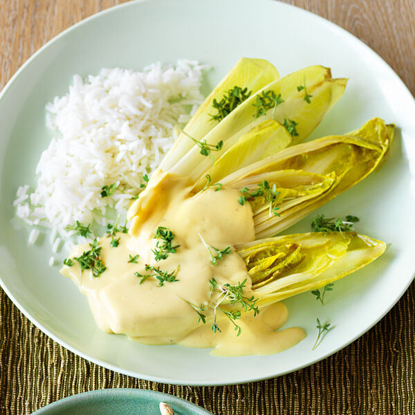 Chicorée in Senfsauce Rezept | Küchengötter