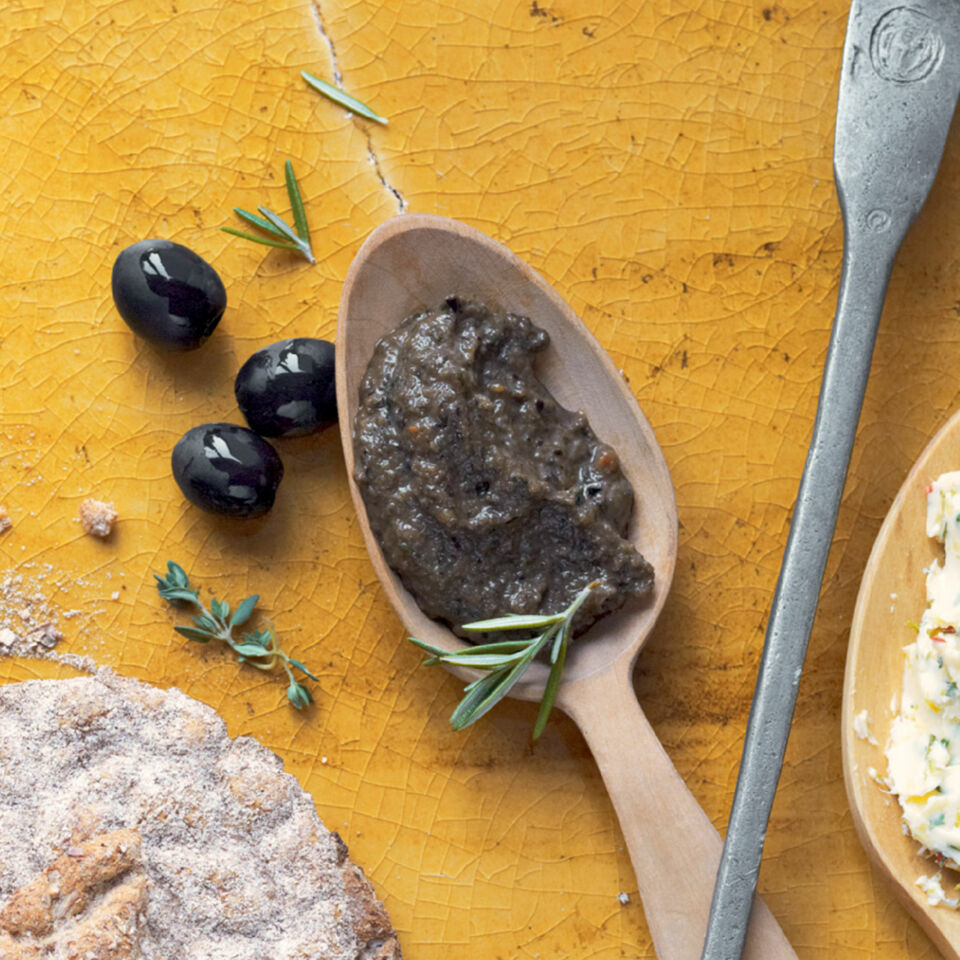 Vegetarische Olivenpaste Rezept | Küchengötter
