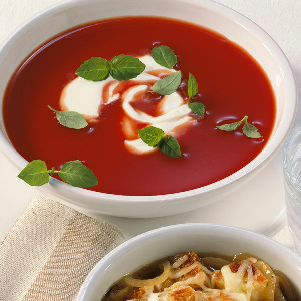 Frische Tomatensuppe Rezept | Küchengötter