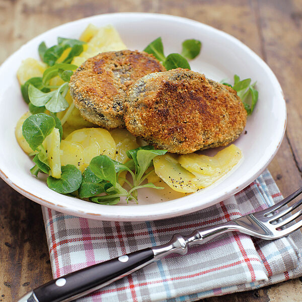 Panierte Blutwurst Rezept | Küchengötter Panierte Blutwurst Rezept | Küchengötter