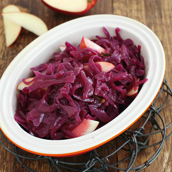 Veganer Apfel-Rotkohl Rezept | Küchengötter Veganer Apfel-Rotkohl Rezept | Küchengötter
