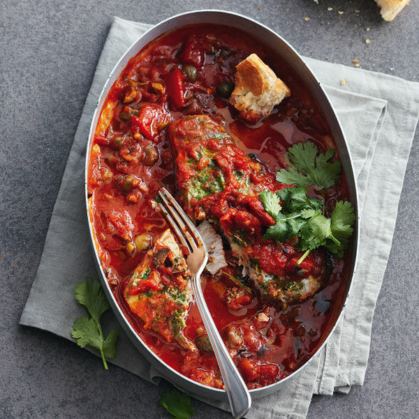 Schwertfisch mit Tomatensauce Rezept | Küchengötter