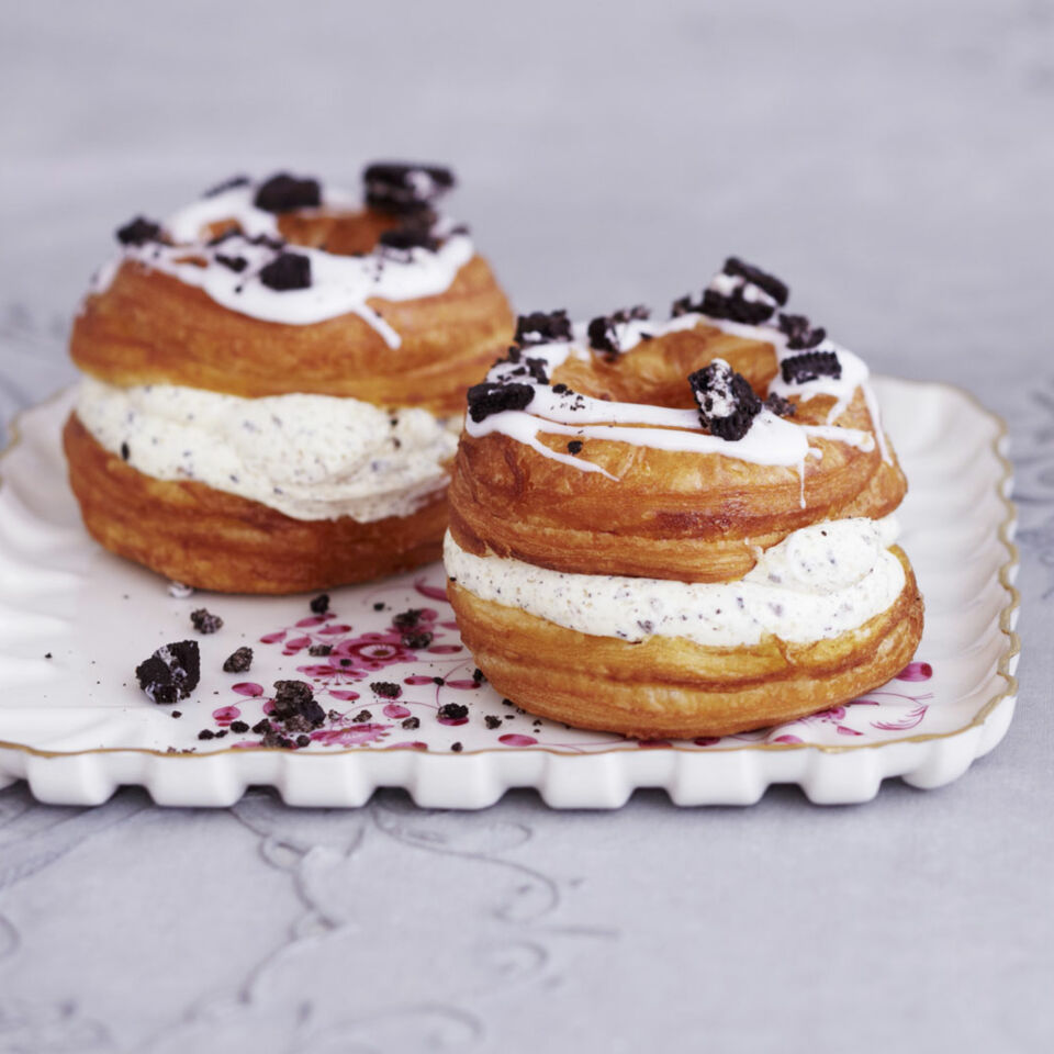 Cookies and Cream Cronuts