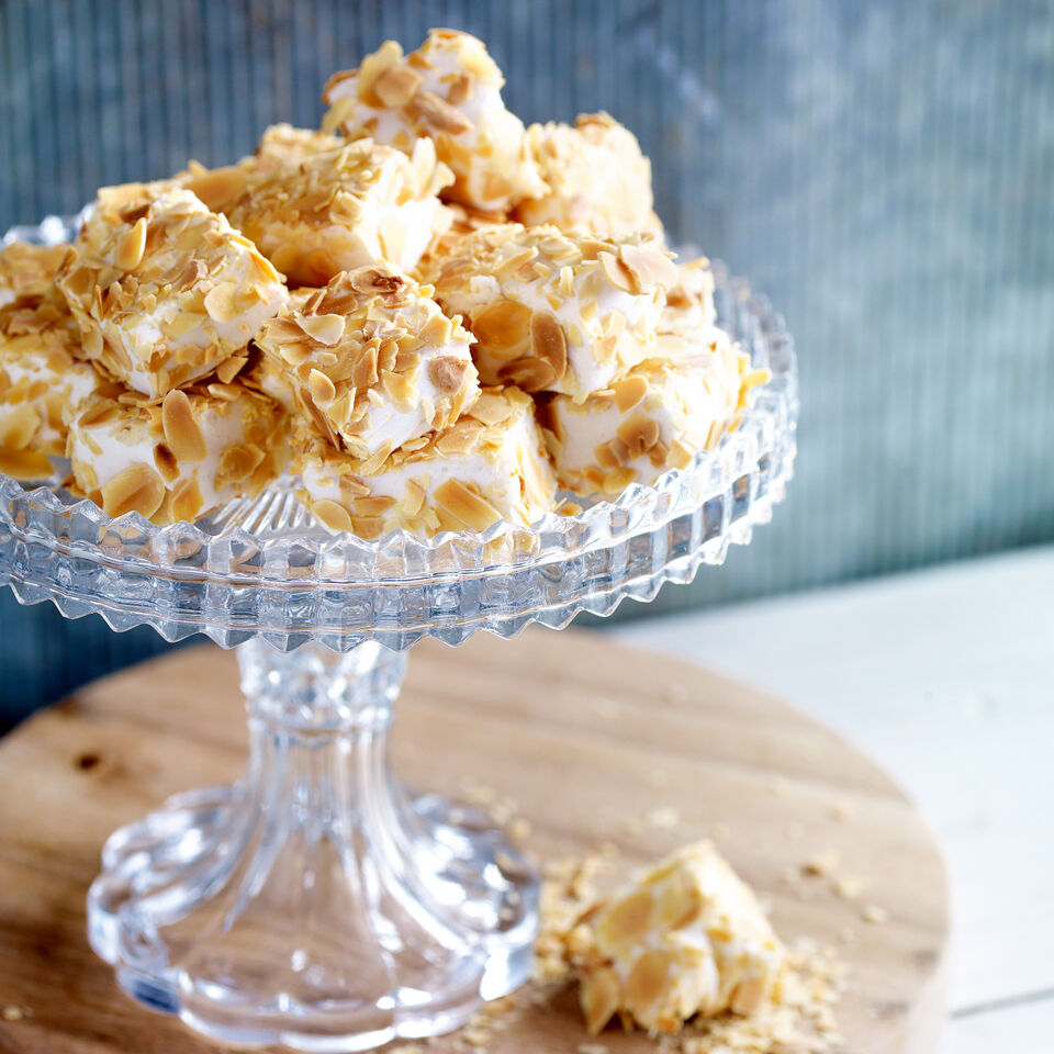Honig-Mandel-Marshmallows Rezept | Küchengötter